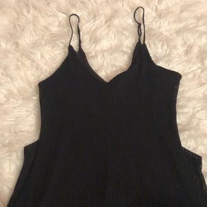 cute slim black dress